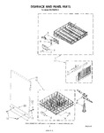 Diagram for 05 - Dishrack And Panel