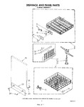 Diagram for 05 - Dishrack And Panel