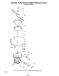 Diagram for 04 - Heater, Pump And Lower Sprayarm