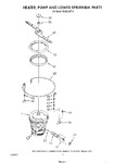 Diagram for 04 - Heater, Pump And Lower Spray Arm