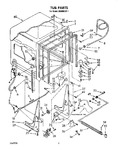 Diagram for 02 - Tub, Lit/optional