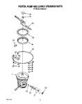 Diagram for 04 - Heater,pump And Lower Sprayarm