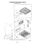 Diagram for 05 - Dishrack And Panel