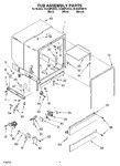 Diagram for 03 - Tub Assembly Parts