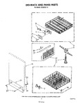 Diagram for 05 - Dishrack And Panel