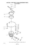 Diagram for 04 - Heater, Pump And Lower Sprayarm