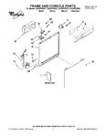 Diagram for 01 - Frame And Console Parts