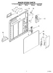 Diagram for 02 - Inner Door Parts