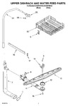 Diagram for 05 - Upper Dishrack And Water Feed