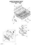 Diagram for 06 - Lower Dishrack