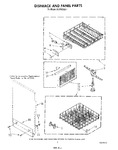 Diagram for 05 - Dishrack And Panel