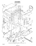 Diagram for 02 - Tub , Literature And Optional