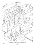 Diagram for 02 - Tub , Literature And Optional