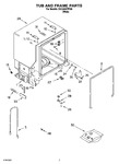 Diagram for 07 - Tub And Frame Parts