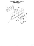 Diagram for 02 - Control Panel Parts