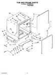 Diagram for 05 - Tub And Frame Parts