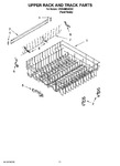 Diagram for 09 - Upper Rack And Track Parts