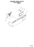 Diagram for 02 - Control Panel Parts