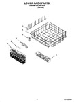 Diagram for 10 - Lower Rack Parts