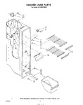 Diagram for 04 - Freezer Liner