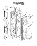 Diagram for 08 - Freezer Door