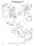 Diagram for 05 - Dispenser Front