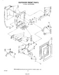 Diagram for 05 - Dispenser Front