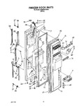 Diagram for 08 - Freezer Door