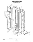 Diagram for 08 - Freezer Door