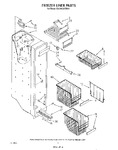 Diagram for 05 - Freezer Liner