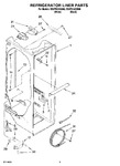 Diagram for 02 - Refrigerator Liner Parts