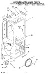 Diagram for 02 - Refrigerator Liner Parts