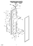 Diagram for 07 - Freezer Door Parts