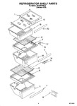 Diagram for 03 - Refrigerator Shelf Parts