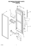 Diagram for 06 - Refrigerator Door Parts