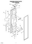 Diagram for 07 - Freezer Door Parts