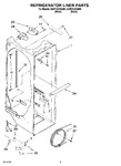 Diagram for 02 - Refrigerator Liner Parts