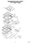 Diagram for 03 - Refrigerator Shelf Parts