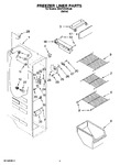 Diagram for 04 - Freezer Liner Parts