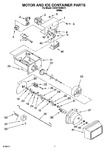 Diagram for 05 - Motor And Ice Container Parts