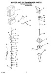 Diagram for 05 - Motor And Ice Container Parts