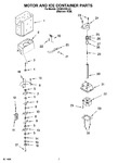 Diagram for 05 - Motor And Ice Container Parts