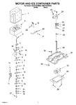 Diagram for 05 - Motor And Ice Container Parts