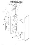 Diagram for 07 - Freezer Door Parts