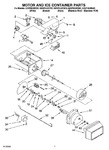 Diagram for 05 - Motor And Ice Container Parts