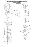 Diagram for 05 - Motor And Ice Container Parts