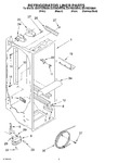 Diagram for 02 - Refrigerator Liner Parts