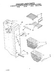 Diagram for 04 - Freezer Liner Parts