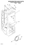 Diagram for 02 - Refrigerator Liner Parts