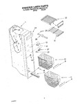 Diagram for 04 - Freezer Liner Parts